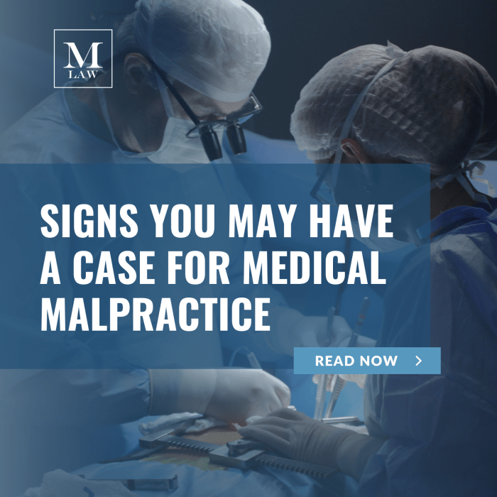 Signs You May Have A Case For Medical Malpractice - Merson Law PLLC