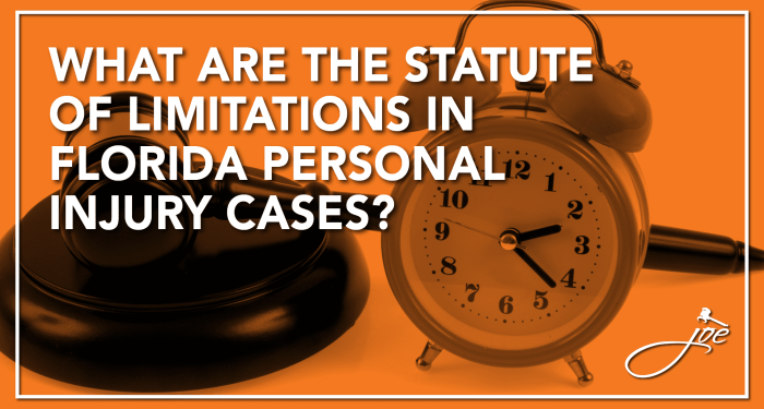 Statute of Limitations in Florida Personal Injury Case - Zarzaur Law