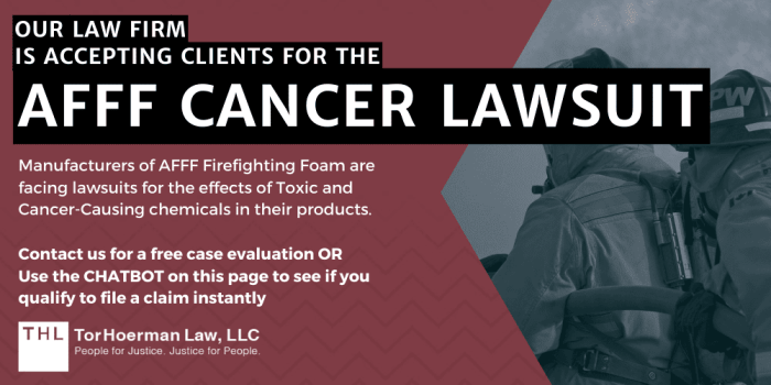 AFFF Foam Cancer Lawsuit [2026 Update] | Firefighting Foam Cancer Lawyers